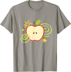 Apple y2k Whimsy Twee Kawaii Cute Heisei Retro Summer Teen T-Shirt - T-Shirt | Sand