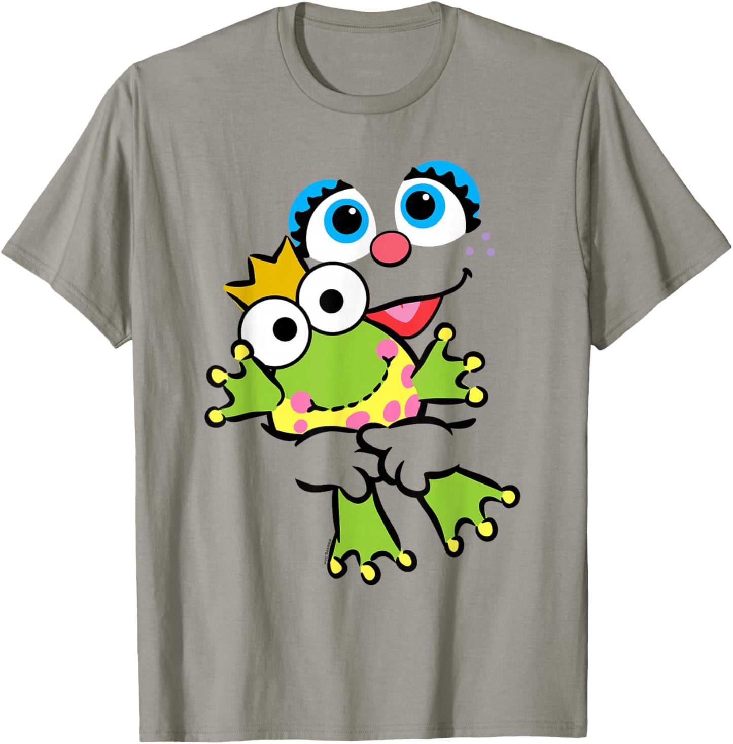 Sesame Street Abby Cadabby Holding Prince Halloween Costume T-Shirt - T-Shirt | Sand