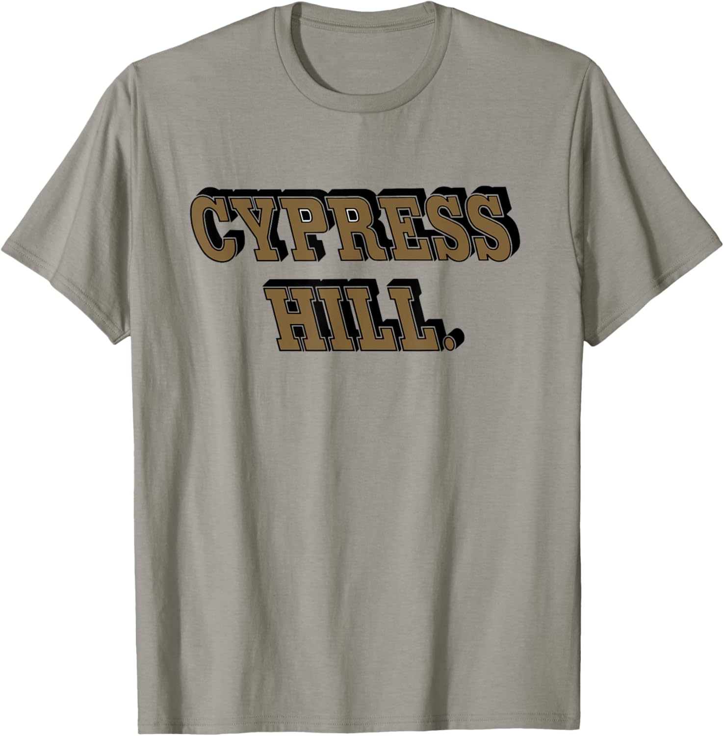 Cypress Hill Slanted Spell Out T-Shirt - T-Shirt | Sand