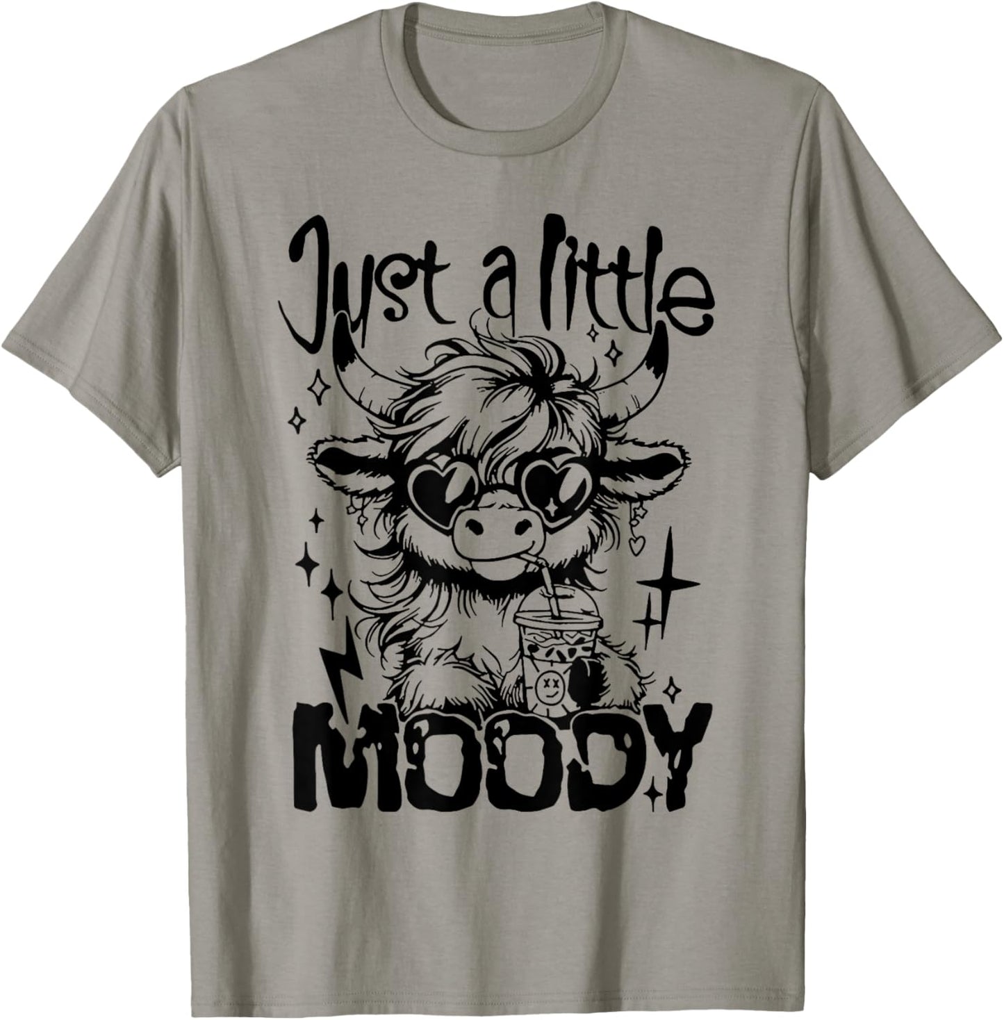 Just A Little Moody T-Shirt - T-Shirt | Sand