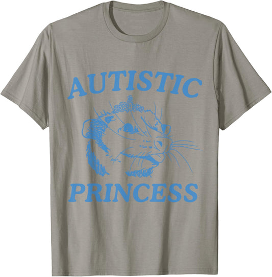 Autistic Princess T-Shirt - T-Shirt | Sand