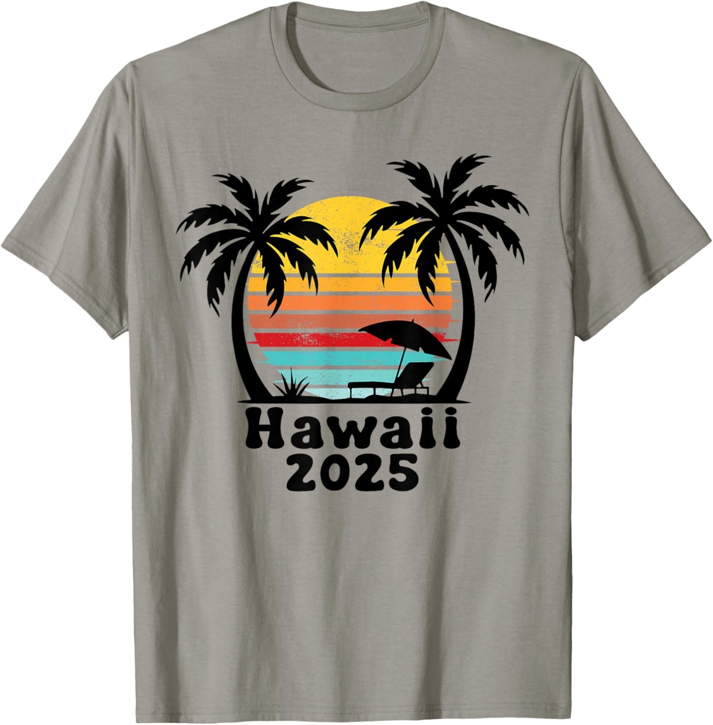 Hawaii 2025 Family Trip Friends Group Vacation Matching T-Shirt - T-Shirt | Sand