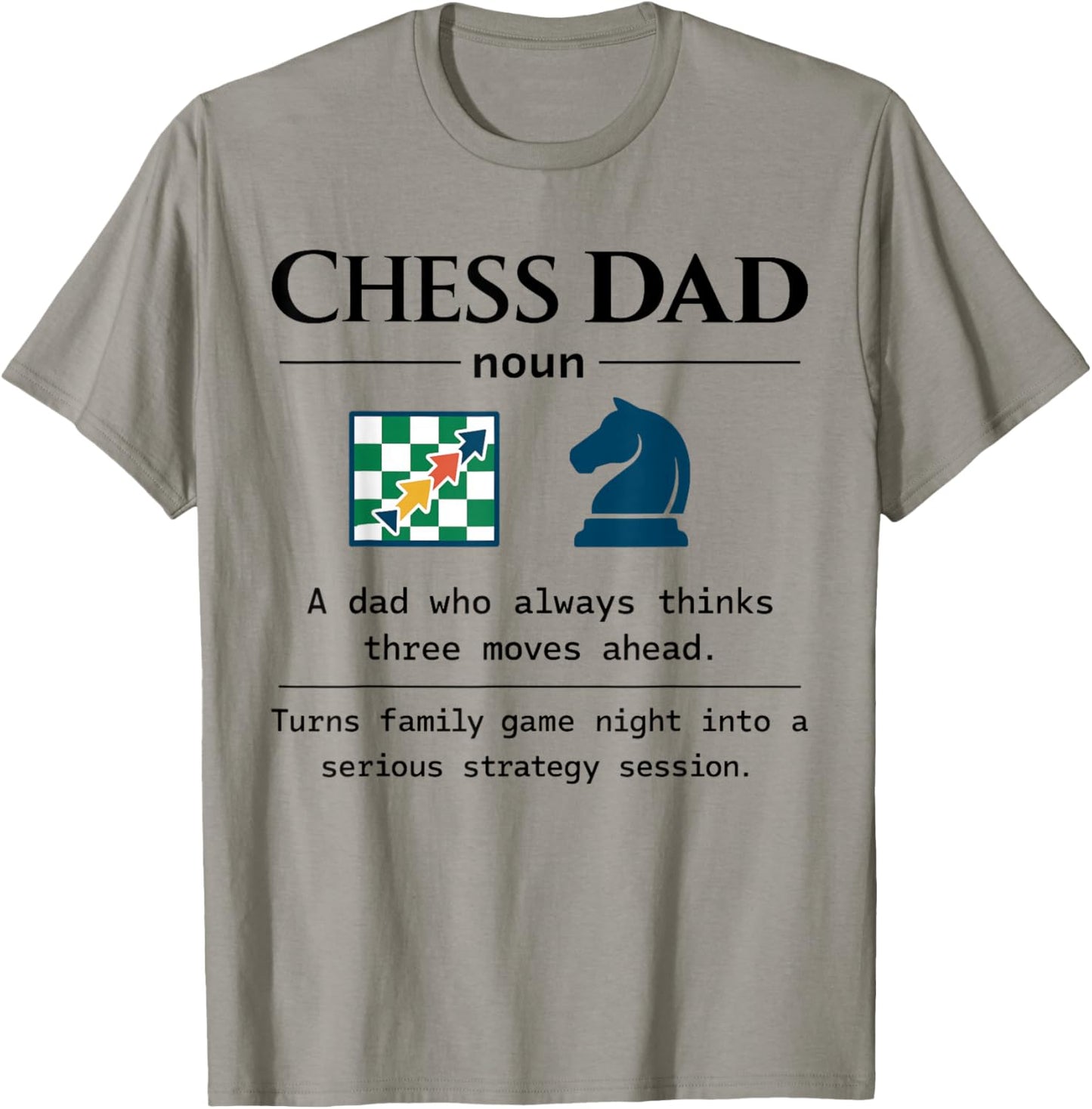 Chess dad Definition Gifts Fathers Day Men T-Shirt - T-Shirt | Sand