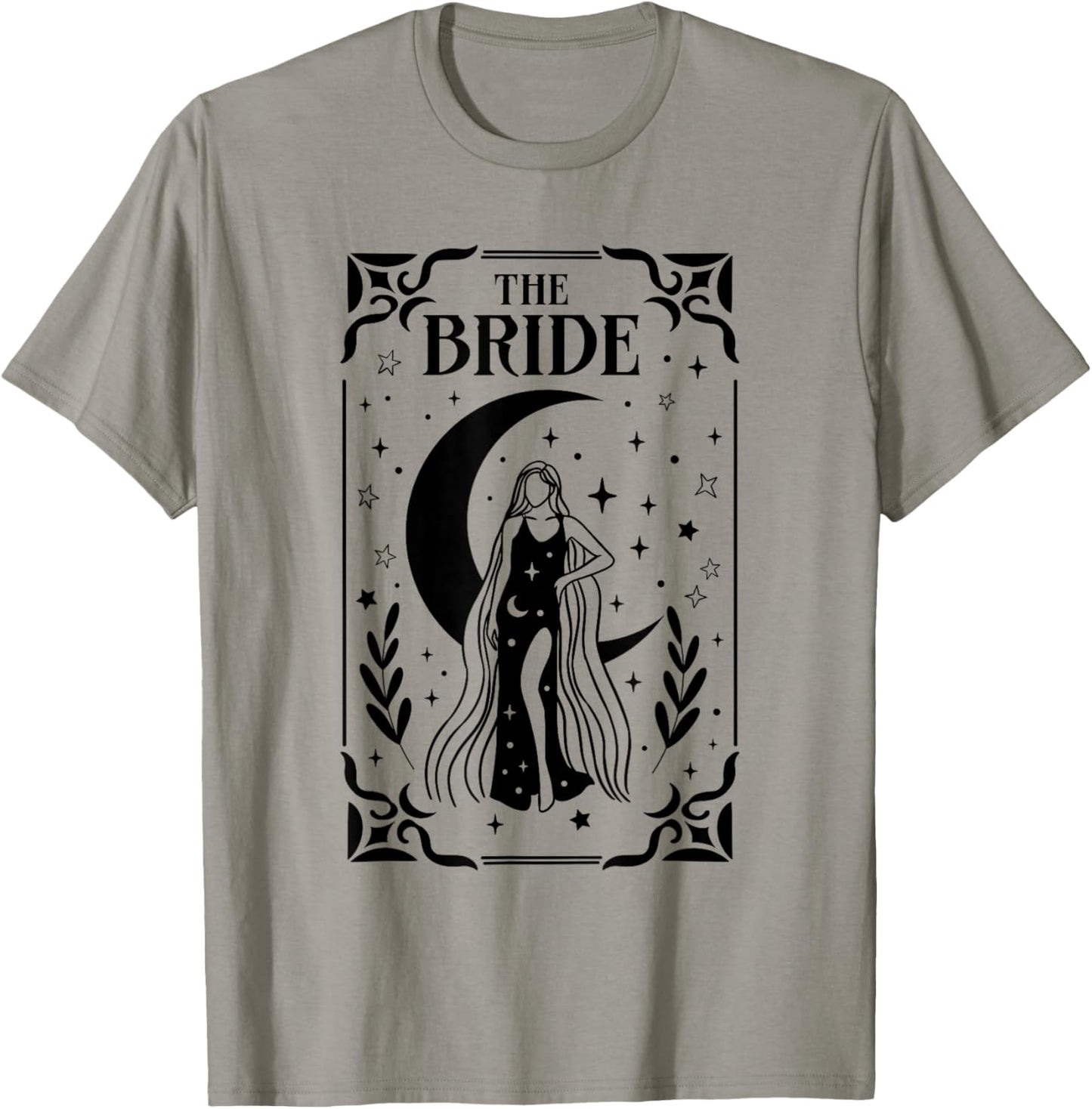 The Bride Coven Gothic Bachelorette Bridal Party Bach Crew T-Shirt - T-Shirt | Sand