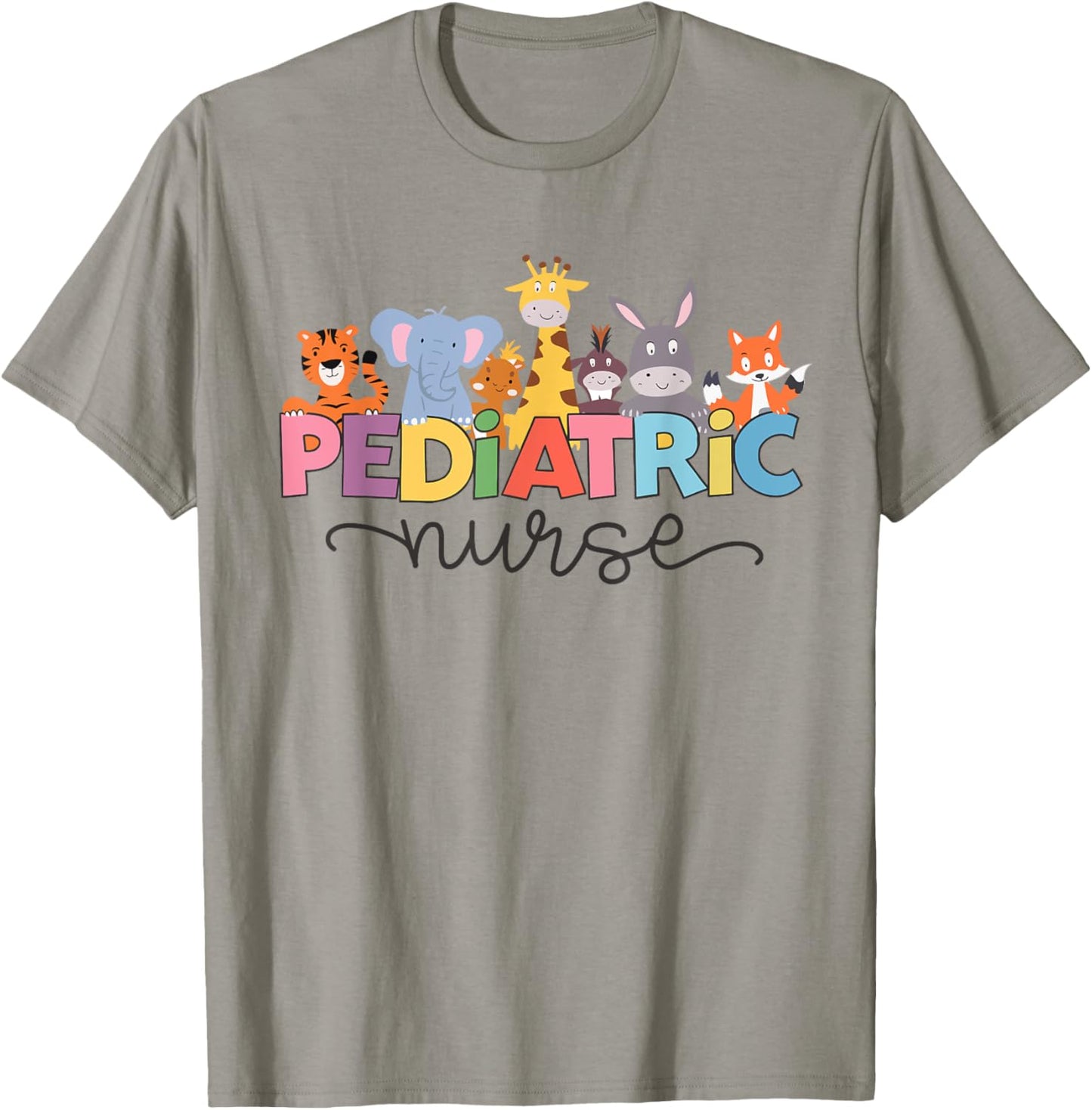 Pediatric Nurse PEDS Nursing Appreciation Pediatric T-Shirt - T-Shirt | Sand