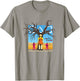 Squid Game 2 Doll & Guards In Red Light Green Light Field T-Shirt - T-Shirt | Sand