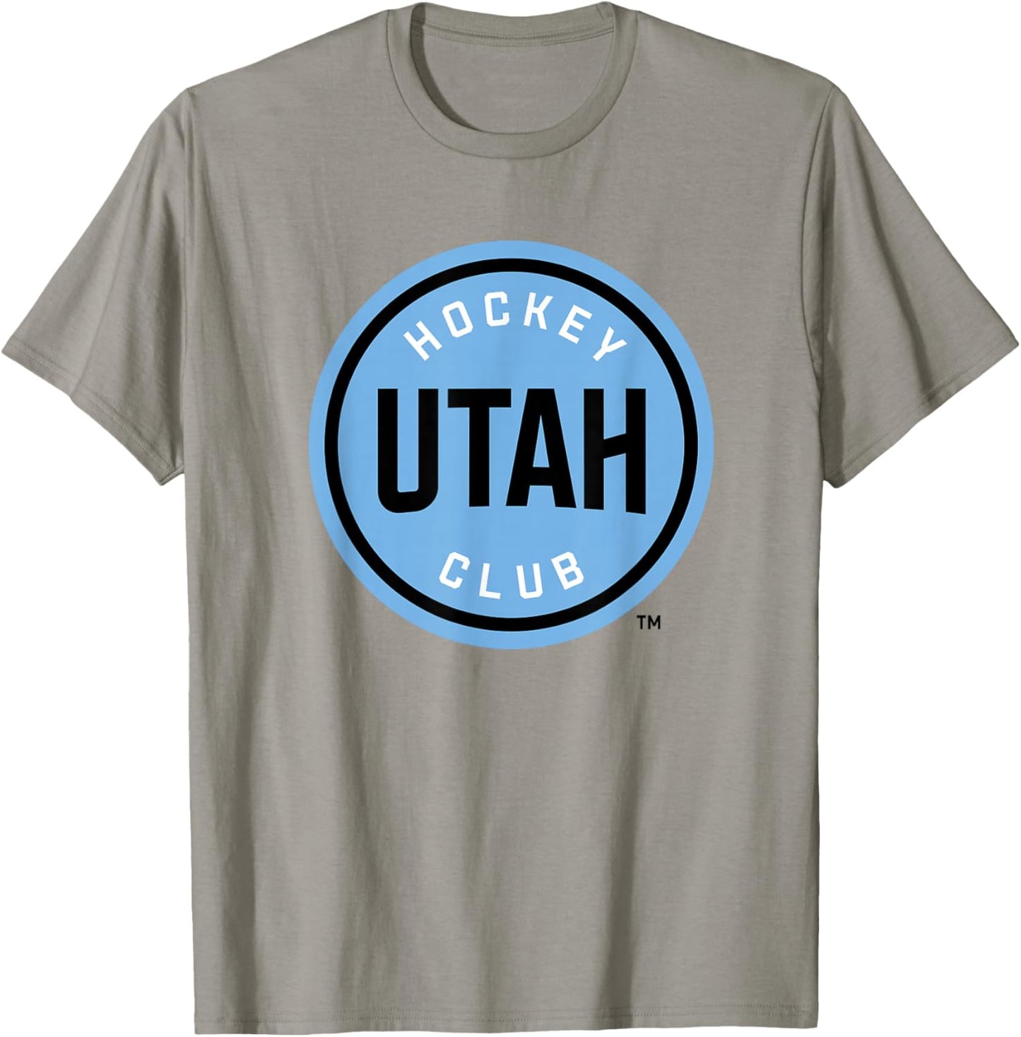 Utah Hockey Club Icon Gray Officially Licensed T-Shirt - T-Shirt | Sand