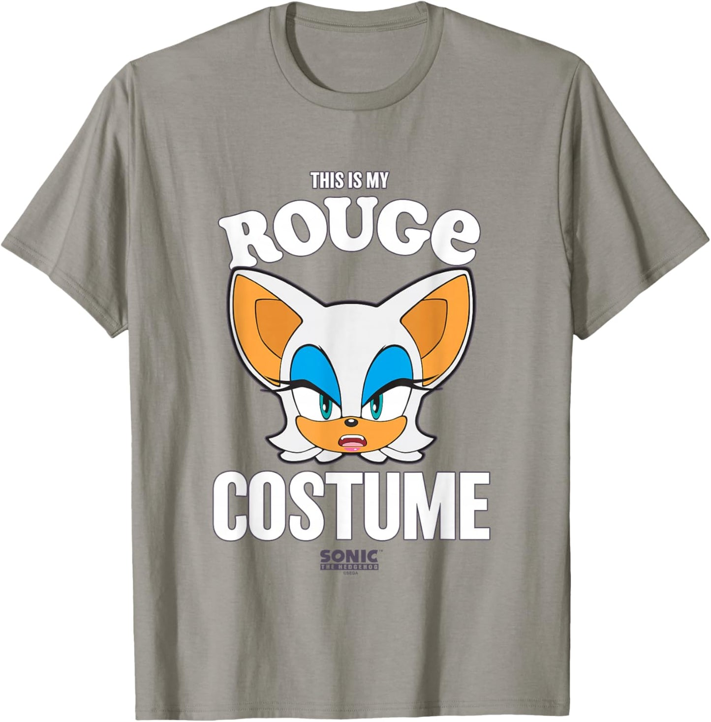 Sonic The Hedgehog Halloween This Is My Rouge Costume T-Shirt - T-Shirt | Sand
