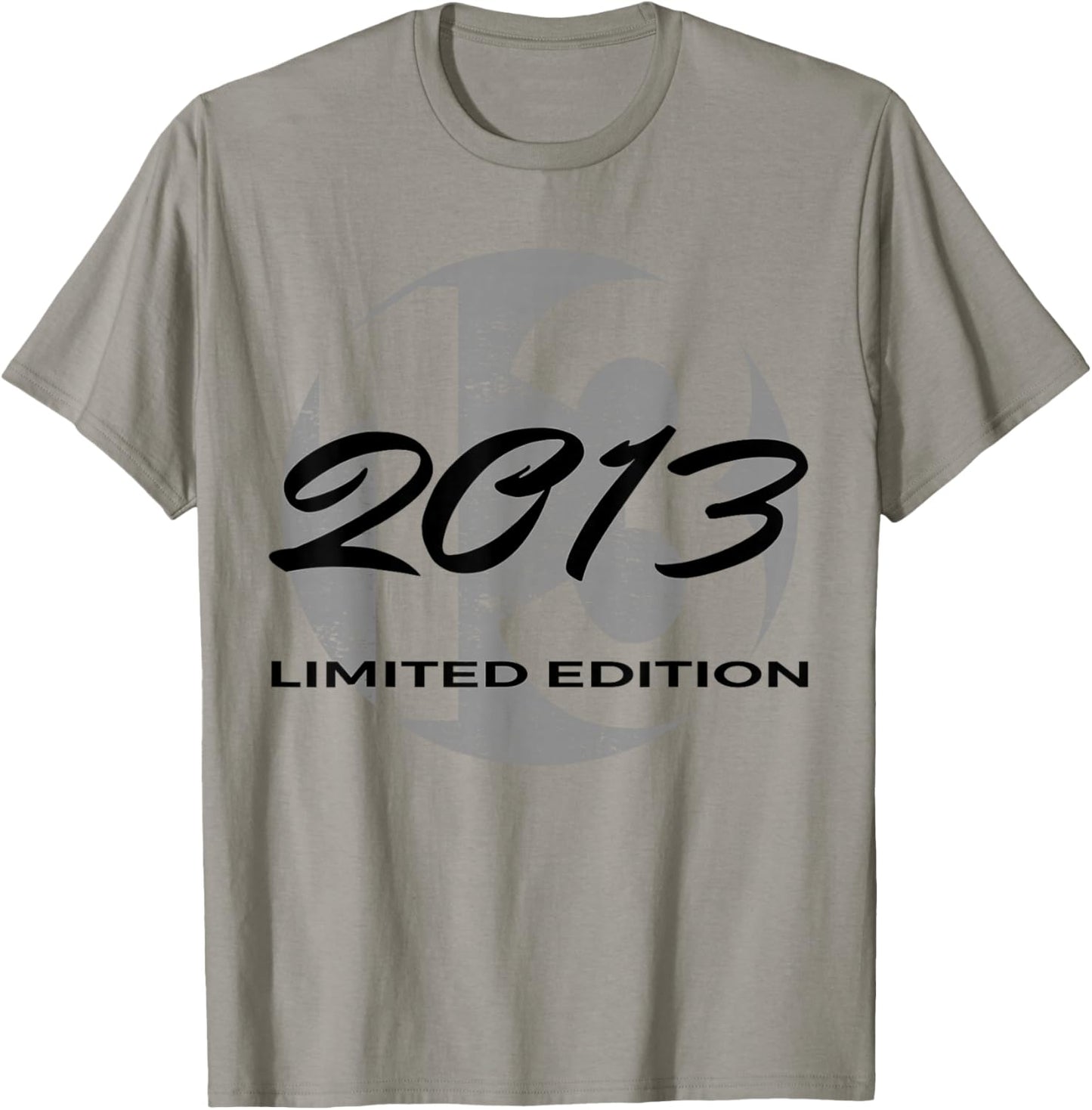 13th Birthday Girl Boy 13 Years 2013 Funny Gift T-Shirt - T-Shirt | Sand