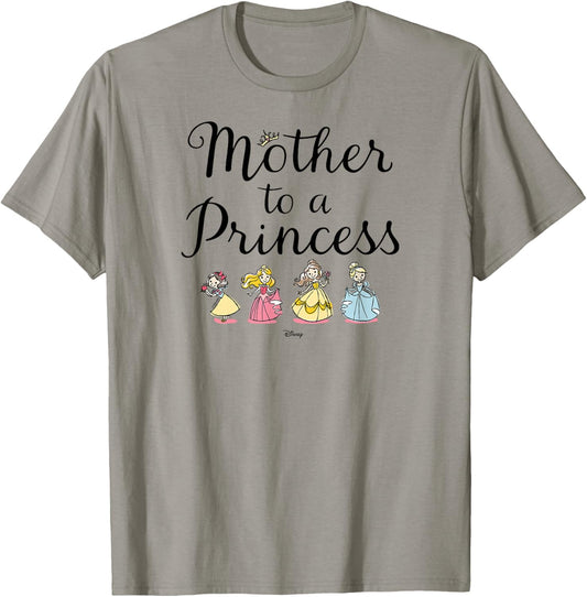 Disney Princess - Mother to a Princess T-Shirt - T-Shirt | Sand