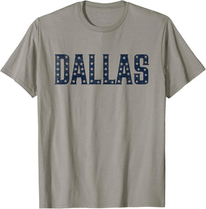 Dallas Vintage Retro T-Shirt - T-Shirt | Sand