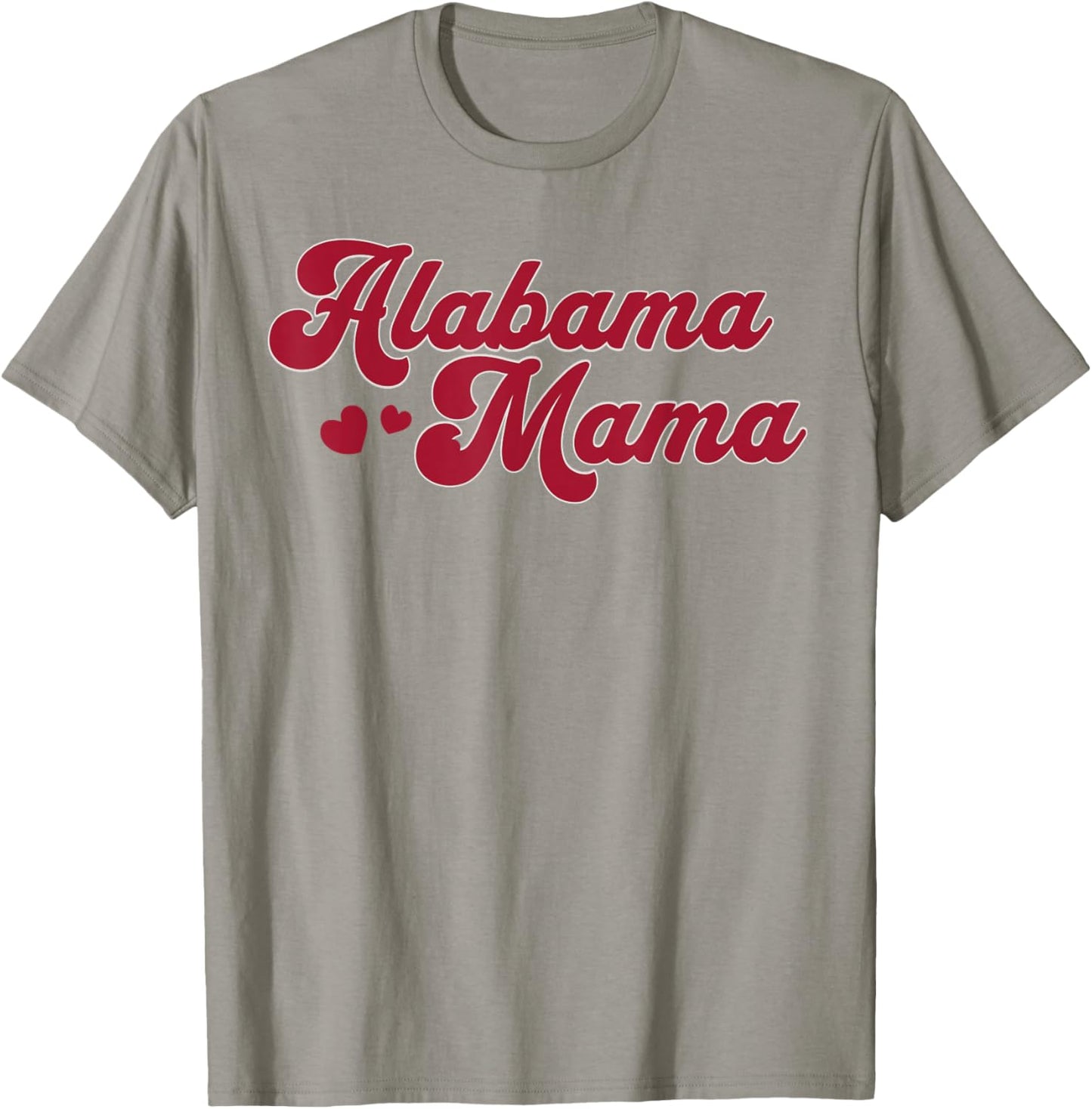 Alabama Mama Southern State Pride Cute Alabama Mom T-Shirt - T-Shirt | Sand