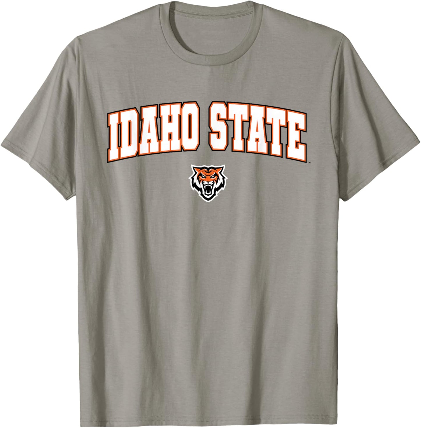 Idaho State University ISU Bengals Arch Logo T-Shirt - T-Shirt | Sand