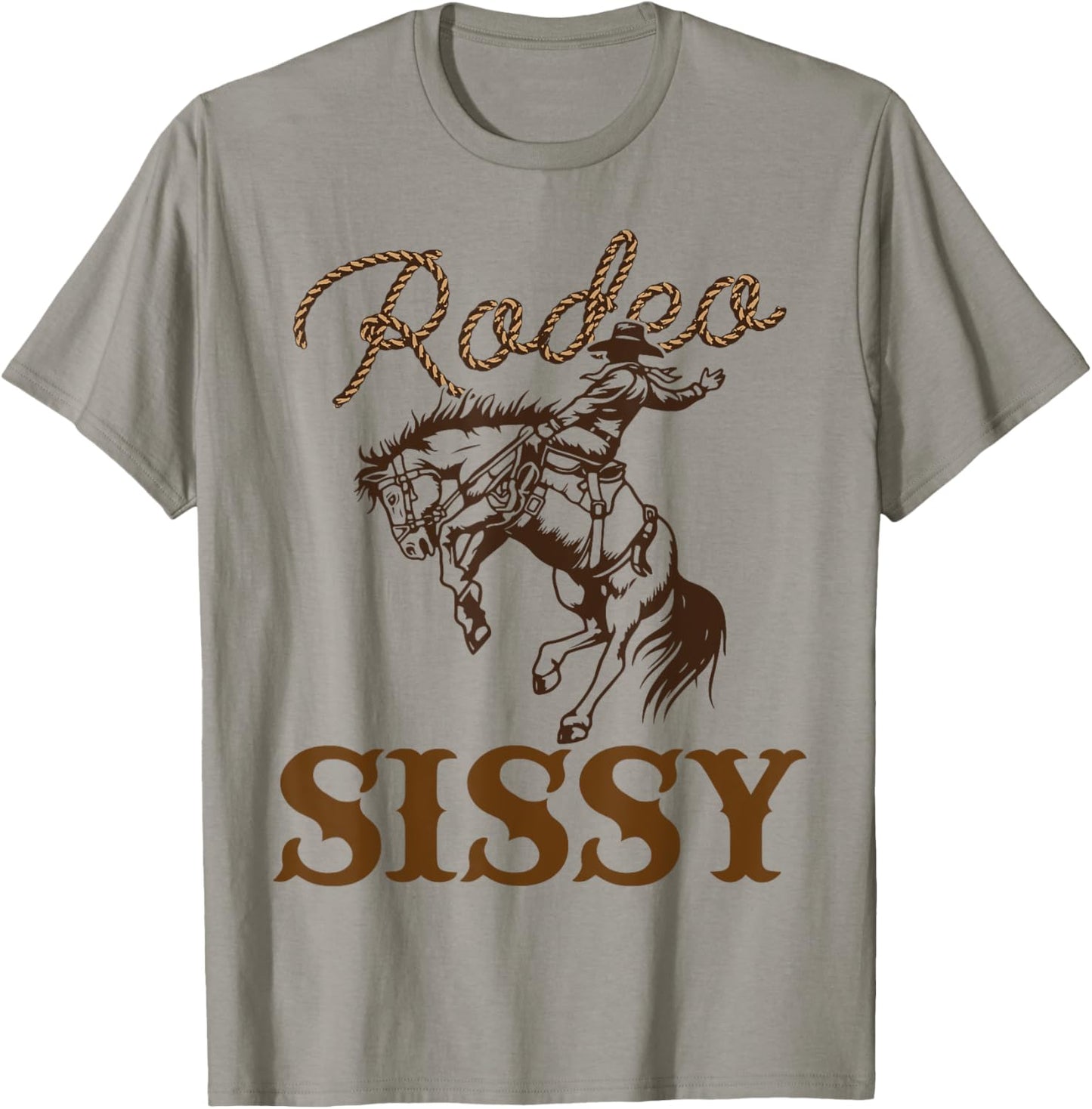 Sissy Birthday Cowboy Cowgirl Western Rodeo Sister Party T-Shirt - T-Shirt | Sand