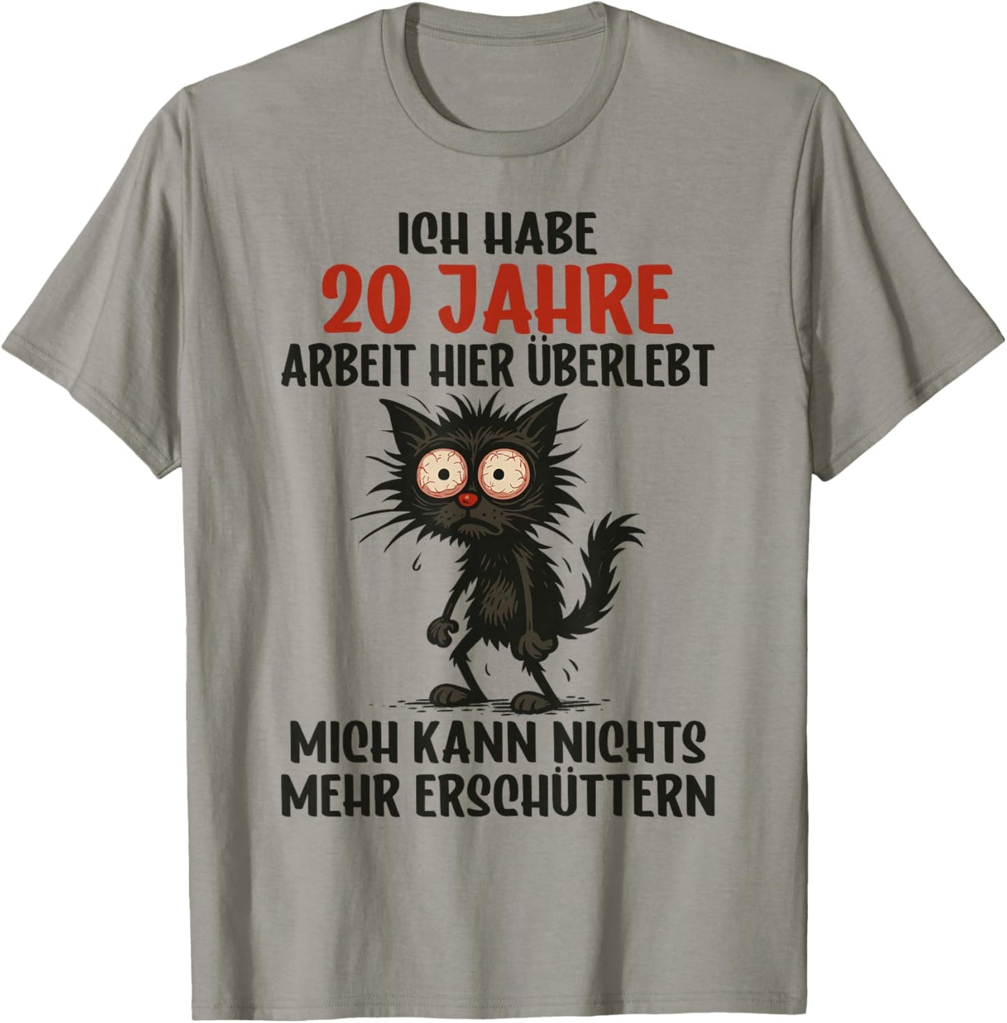 20 Jähriges Firmenjubiläum Dienstjubiläum 20 Jubiläum Arbeit T-Shirt - T-Shirt | Sand