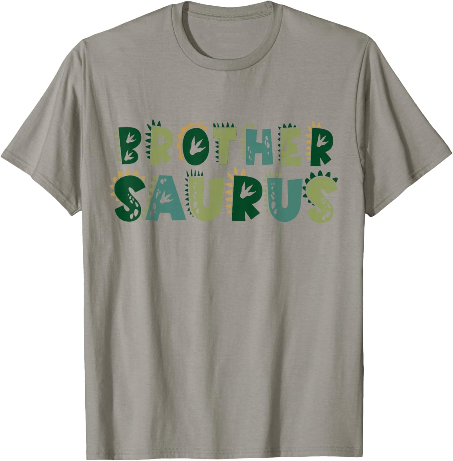 Brother Saurus Matching Family Birthday Dinosaur Men Women T-Shirt - T-Shirt | Sand