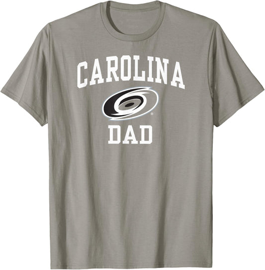 Carolina Hurricanes Dad Icon Red NHL Officially Licensed T-Shirt - T-Shirt | Sand