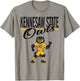 Kennesaw State Owls Mascot White Officially Licensed T-Shirt - T-Shirt | Sand
