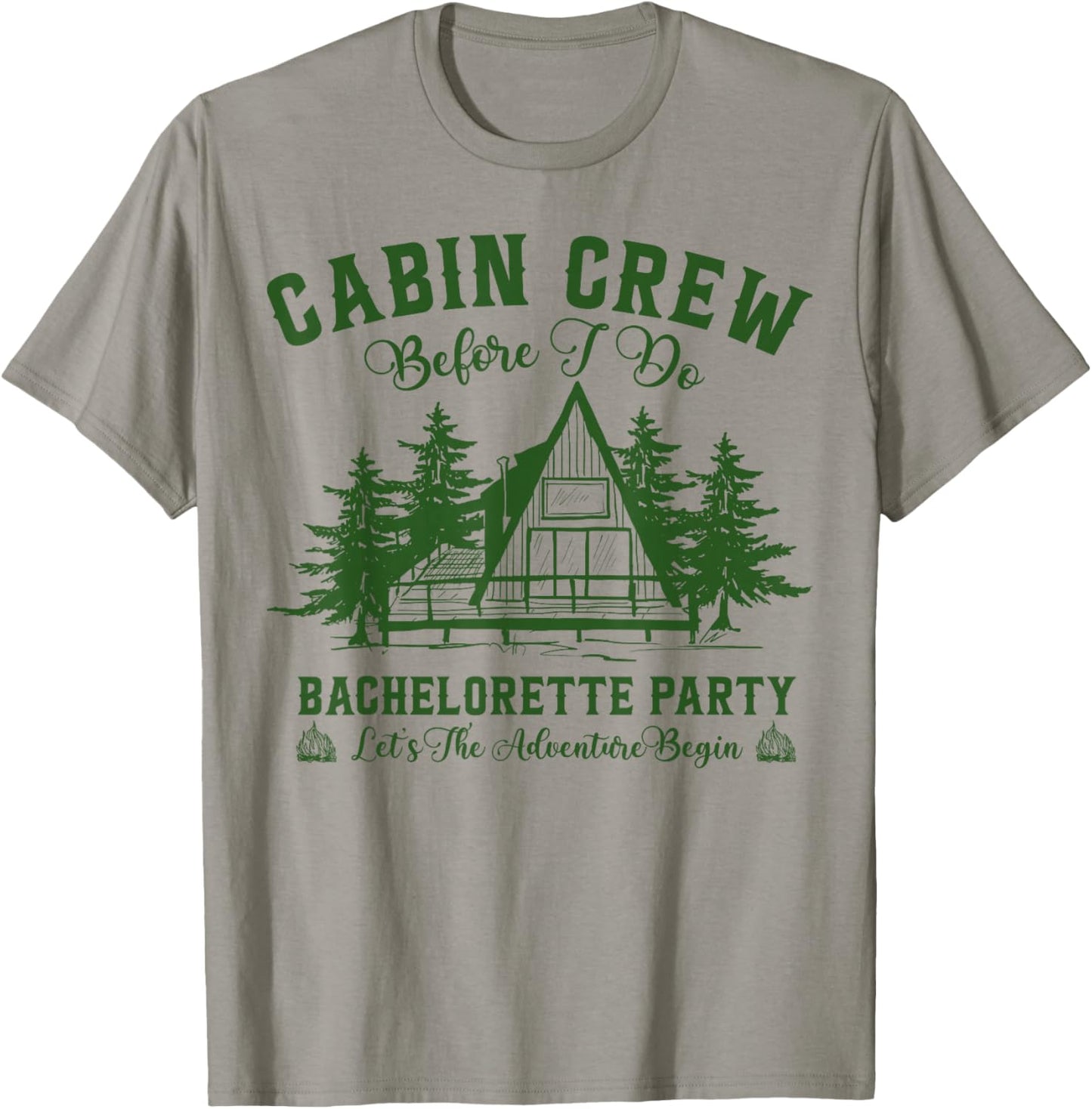 Cabin Crew Before I Do Bachelorette Party Team Bride T-Shirt - T-Shirt | Sand