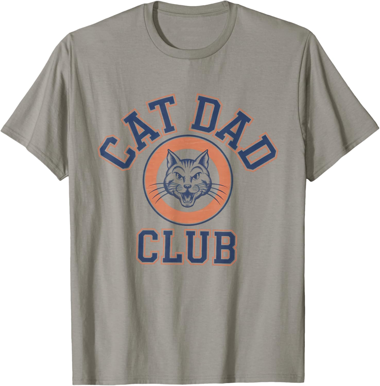 Cat Dad Club Cat Father Daddy Kitten Kitty Funny Cats T-Shirt - T-Shirt | Sand