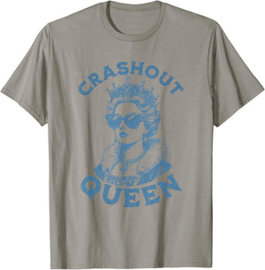 Crashout Queen Funny Women's T-Shirt - T-Shirt | Sand