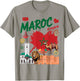 Moroccan Flag Outfit Idea on the Theme of Moroccan Culture T-Shirt - T-Shirt | Sand
