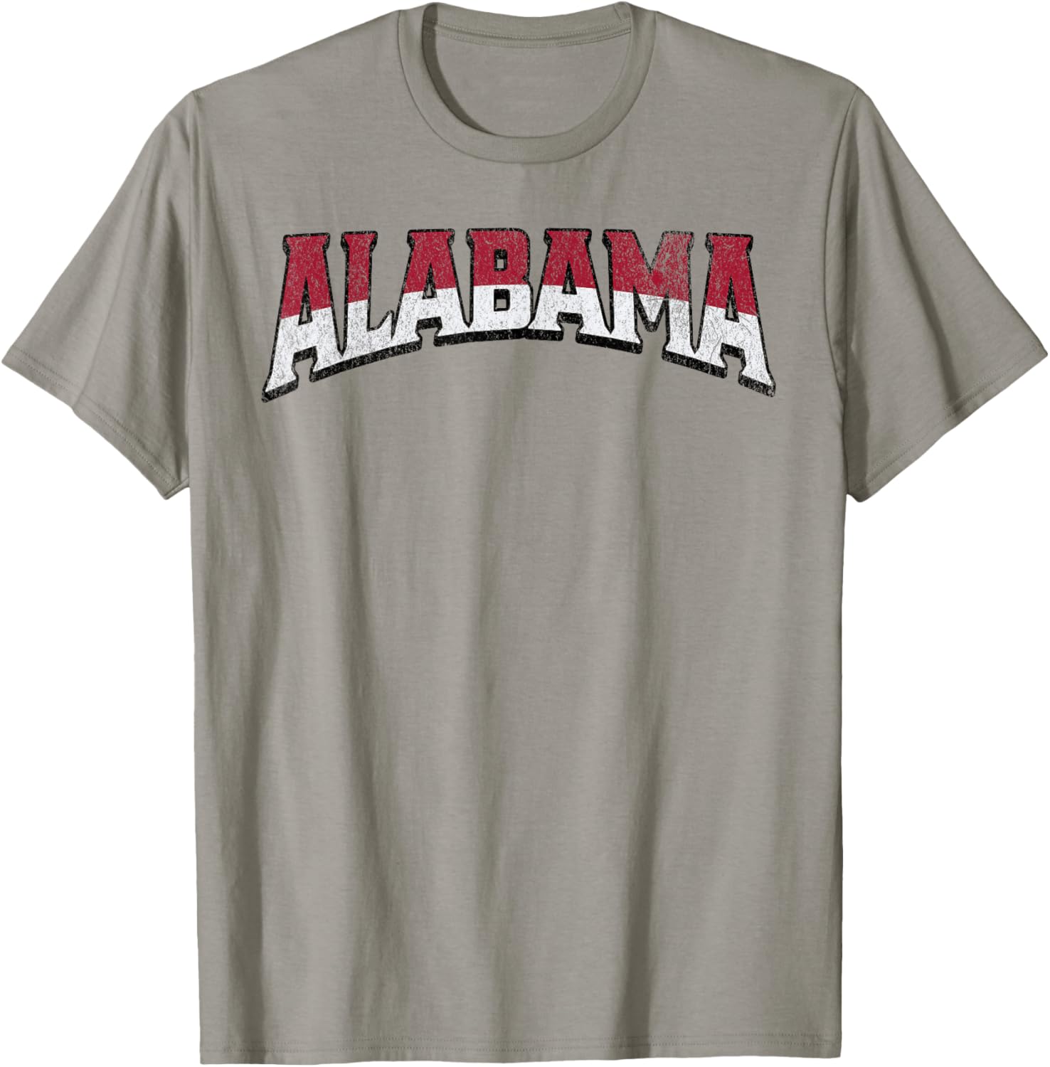 Alabama AL Vintage Sports Design Gifts Men Women Boys Girls T-Shirt - T-Shirt | Sand