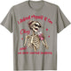 Mental Health I Asked Myself If I'm Okay We Both Laughing T-Shirt - T-Shirt | Sand