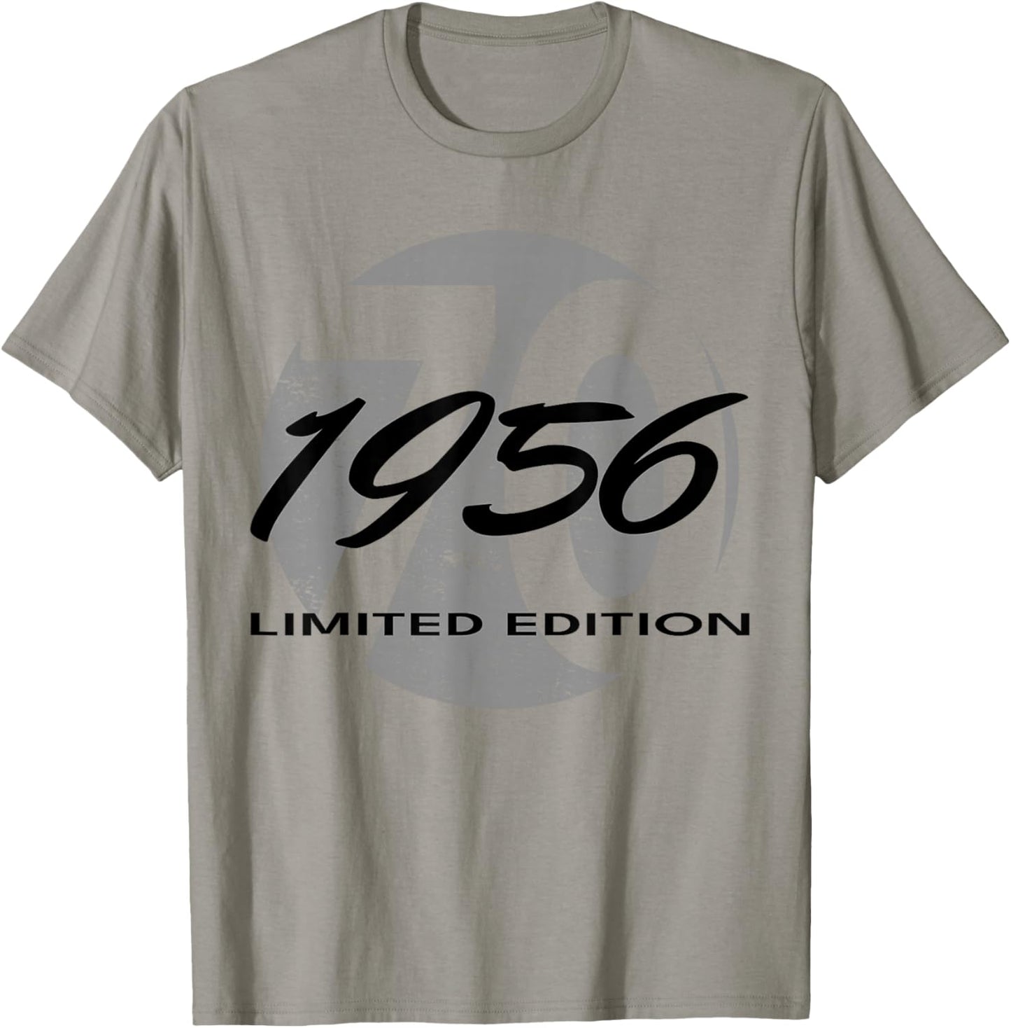 70th Birthday Man Woman 70 Years 1956 Funny Gift T-Shirt - T-Shirt | Sand