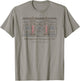 New York City, Metropolitan Museum of Art, USA, Hand drawing T-Shirt - T-Shirt | Sand