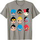 DC Super Friends Easter Egg Heads T-Shirt - T-Shirt | Sand