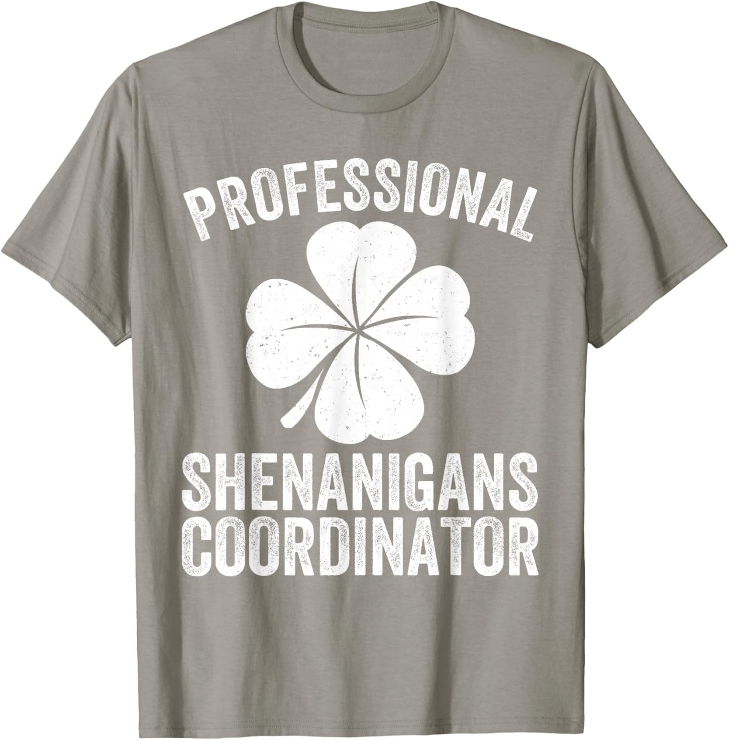 Shenanigans Squad Teacher St Patrick's Day Men Women Teacher T-Shirt - T-Shirt | Sand