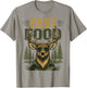 Youth Men Fast Food Camo Deer Hunting Boy Teen Hunter Jokes T-Shirt - T-Shirt | Sand