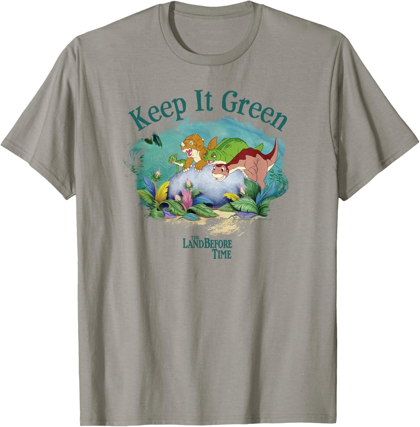 The Land Before Time Keep it Green T-Shirt - T-Shirt | Sand