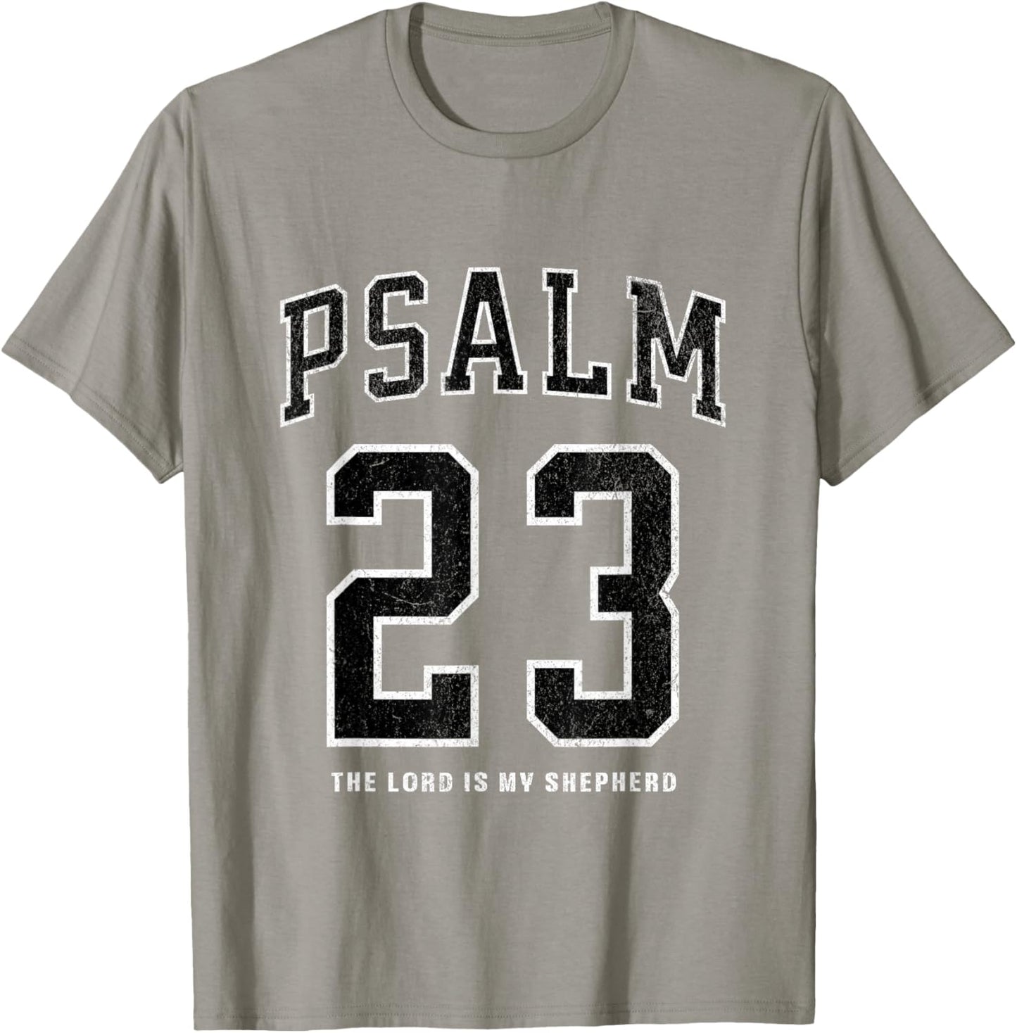 Psalm 23 Jersey T-Shirt - T-Shirt | Sand