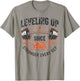 40th Birthday Gym Workout Shirt - Leveling Up Since 1985 T-Shirt - T-Shirt | Sand