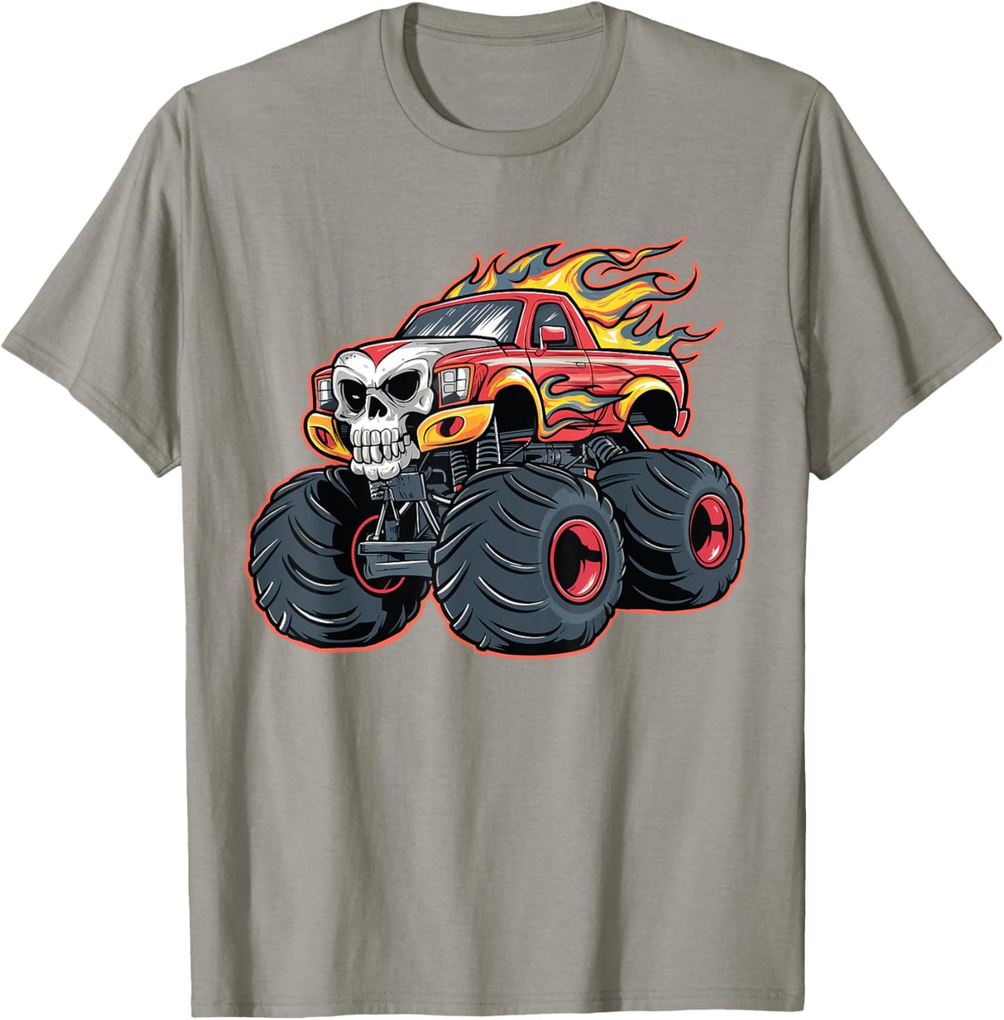 Monster Truck for toddlers Youth & Adults T-Shirt - T-Shirt | Sand