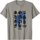 Masters of The Universe Silhouetten T-Shirt - T-Shirt | Sand