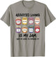 Assisted Living is My Jam CNA Senior Caregiver Resident T-Shirt - T-Shirt | Sand