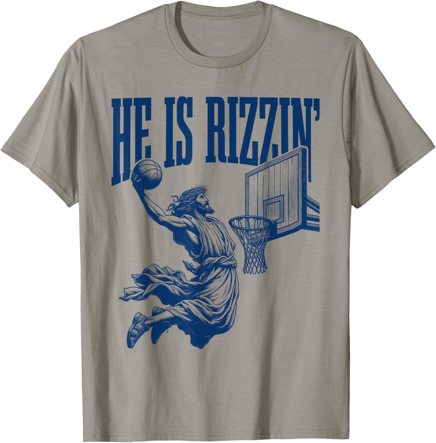 He Is Rizzin Funny Rizz Meme T-Shirt - T-Shirt | Sand