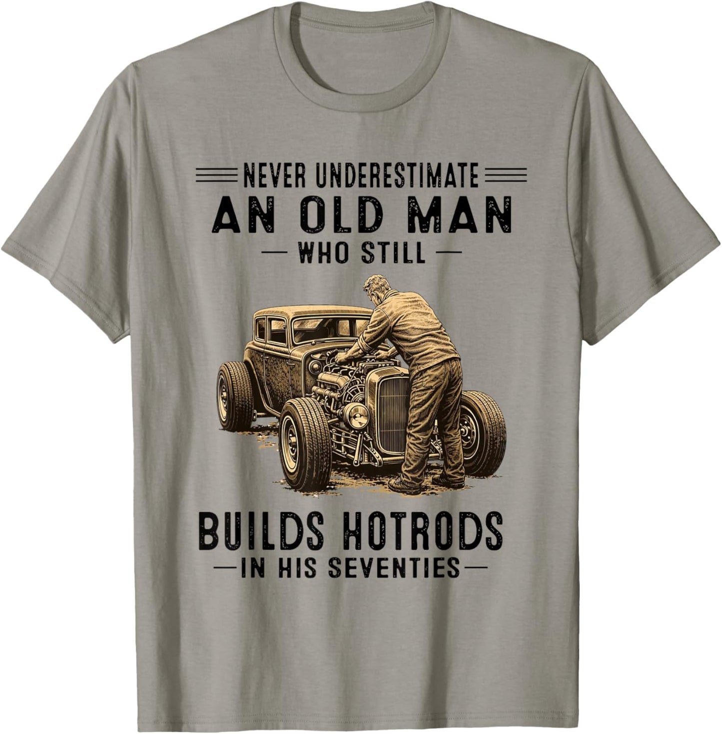 Hotrods in T-Shirt - T-Shirt | Sand