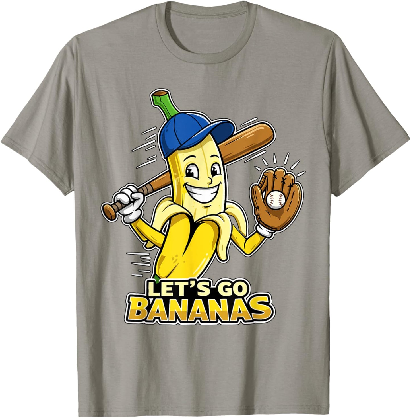 Funny Banana Shirts Gift Fruit Lovers Boys Lets Go Bananas T-Shirt - T-Shirt | Sand