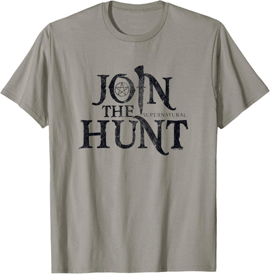 Supernatural Join the Hunt Logo T-Shirt - T-Shirt | Sand