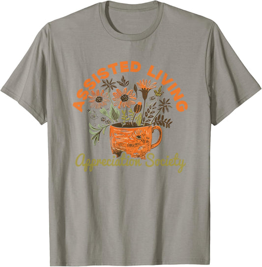 Assisted Living T-Shirt - T-Shirt | Sand