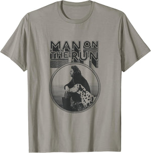 Official Exclusive Paul McCartney Man On The Run Profile T-Shirt - T-Shirt | Sand