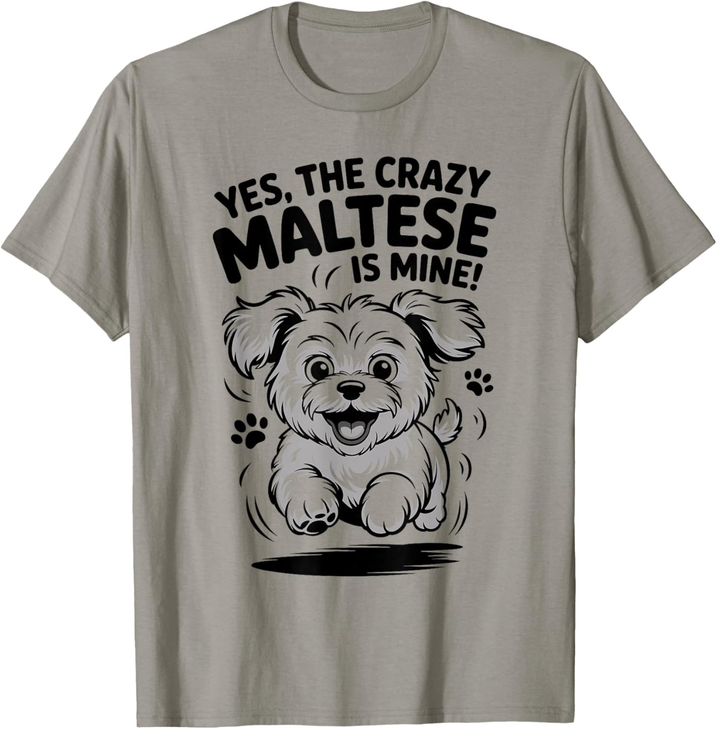 Cute Pet Cross Small Mix Breed Owner Dog Funny Cool Maltese T-Shirt - T-Shirt | Sand