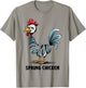 Spring Chicken Funny Farm Pun Chicken Humor T-Shirt - T-Shirt | Sand
