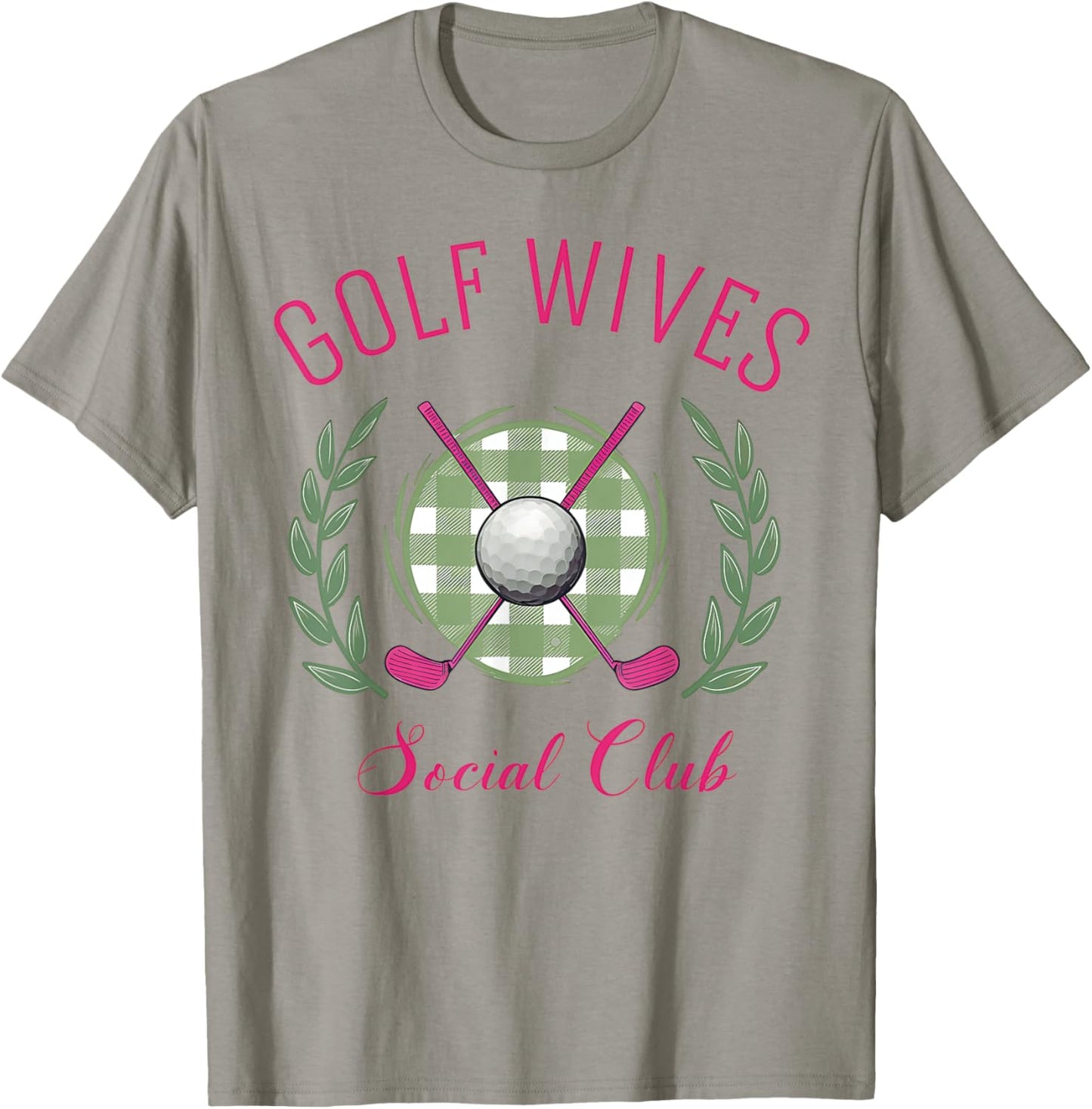 Golf Wives Social Club, Golf Babe, Cocktail Club T-Shirt - T-Shirt | Sand