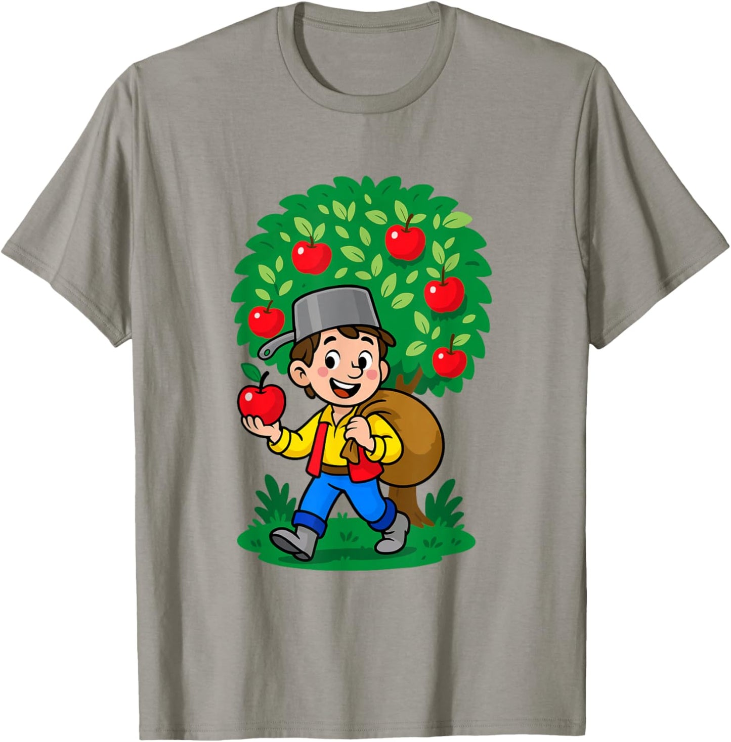 Celebrate Legends Apple Day Sept 26, Johnny Appleseed T-Shirt - T-Shirt | Sand