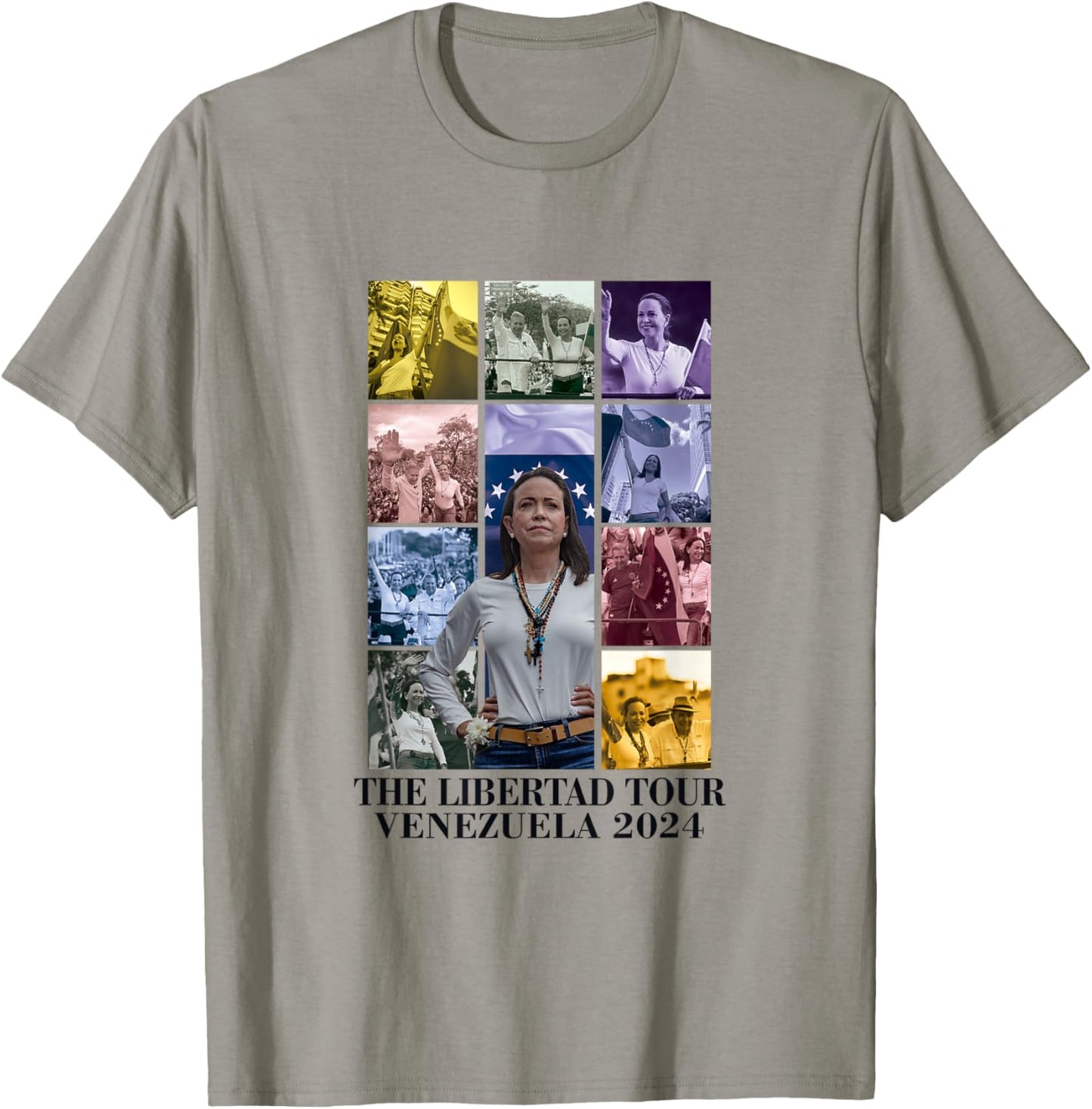 Freedom Venezuela 2024 T-Shirt - T-Shirt | Sand